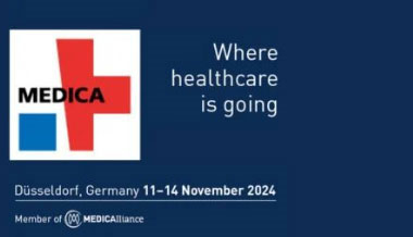 2024 MEDICA Dusseldorf Njemačka, 11.-14. studenog.